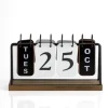Kirkland's Home Metal And Wood Flip Calendar- Decorative Accents