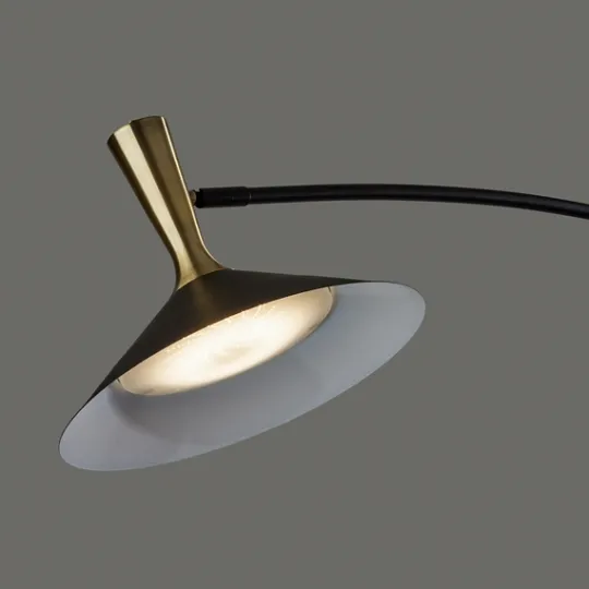 Kirkland's Home Metal Arched Modern Floor Lamp- Floor Lamps