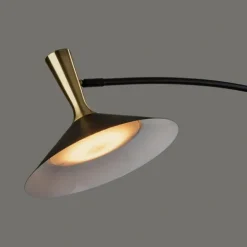 Kirkland's Home Metal Arched Modern Floor Lamp- Floor Lamps