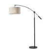 Kirkland's Home Metal Arched Oversized Shade Floor Lamp- Floor Lamps