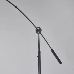 Kirkland's Home Metal Arched Oversized Shade Floor Lamp- Floor Lamps