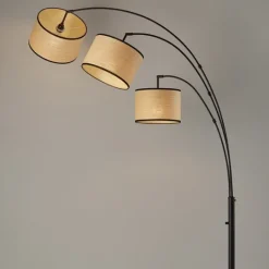 Kirkland's Home Metal 3-Arm Arched Floor Lamp- Floor Lamps