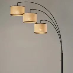 Kirkland's Home Metal 3-Arm Arched Floor Lamp- Floor Lamps