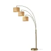 Kirkland's Home Metal 3-Arm Arched Floor Lamp- Floor Lamps