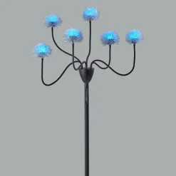 Kirkland's Home Metal 6-Arm Pom Pom Floor Lamp- Floor Lamps