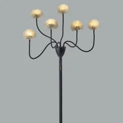 Kirkland's Home Metal 6-Arm Pom Pom Floor Lamp- Floor Lamps