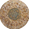 Kirkland's Home Metal Carved Floral Wall Sculpture- Wall Plaques