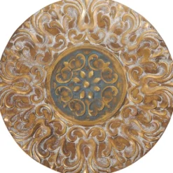 Kirkland's Home Metal Carved Floral Wall Sculpture- Wall Plaques