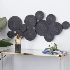 Kirkland's Home Metal Circles Wall Plaque- Wall Plaques