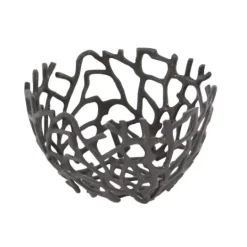 Kirkland's Home Metal Coral Frame Bowls, Set Of 2- Decorative Bowls & Jars