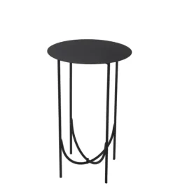 Kirkland's Home Metal Curved Base Side Table- Accent & End Tables