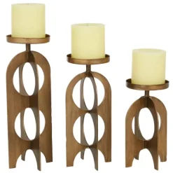 Kirkland's Home Metal Cutout Candle Holders, Set Of 3- Candle Holders
