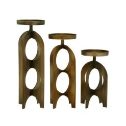 Kirkland's Home Metal Cutout Candle Holders, Set Of 3- Candle Holders