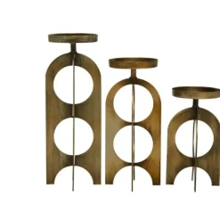 Kirkland's Home Metal Cutout Candle Holders, Set Of 3- Candle Holders