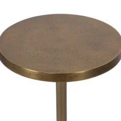 Kirkland's Home Metal Cylinder Base Cocktail Table- Accent & End Tables