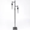 Kirkland's Home Metal Cylinder Shade Floor Lamp- Floor Lamps