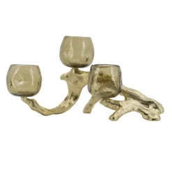 Kirkland's Home Metal Driftwood Votive Candle Holder- Candle Holders