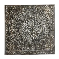 Kirkland's Home Metal Floral Scrollwork Wall Plaque- Wall Plaques