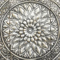 Kirkland's Home Metal Floral Scrollwork Wall Plaque- Wall Plaques