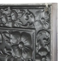 Kirkland's Home Metal Floral Scrollwork Wall Plaque- Wall Plaques