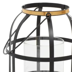 Kirkland's Home Metal Frame Lanterns, Set Of 2- Lanterns