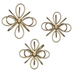 Kirkland's Home Metal Geometric Burst 3-Pc. Wall Plaques Set- Wall Plaques