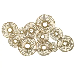 Kirkland's Home Metal Geometric Coral Clusters Wall Plaque- Wall Plaques