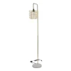 Kirkland's Home Metal Grid Shade Floor Lamp- Floor Lamps