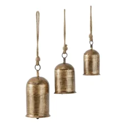 Kirkland's Home Metal Hanging Bells, Set Of 3- Decorative Accents