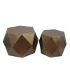 Kirkland's Home Metal Hexagon 2-Pc. Coffee Table Set- Coffee Tables