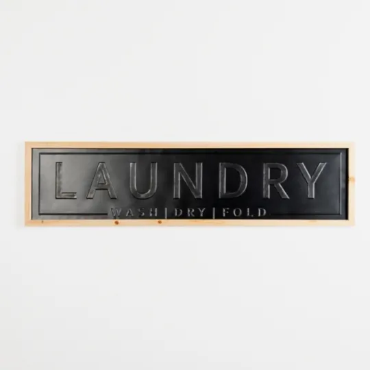 Kirkland's Home Metal Laundry Wall Plaque- Wall Quotes & Signs