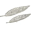 Kirkland's Home Metal Leaf Trays, Set Of 2- Decorative Trays