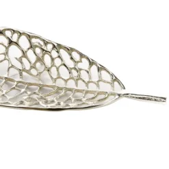 Kirkland's Home Metal Leaf Trays, Set Of 2- Decorative Trays