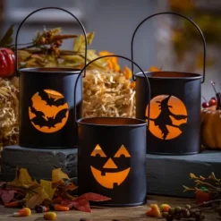 Kirkland's Home Metal Led Halloween Lanterns, Set Of 6- Lanterns