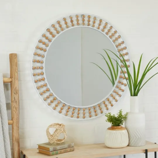 Kirkland's Home Metal Lyle Bohemian Wall Mirror- Decorative Mirrors