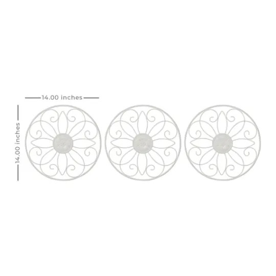 Kirkland's Home Metal Medallion Wall Plaques, Set Of 3- Wall Plaques