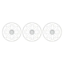 Kirkland's Home Metal Medallion Wall Plaques, Set Of 3- Wall Plaques