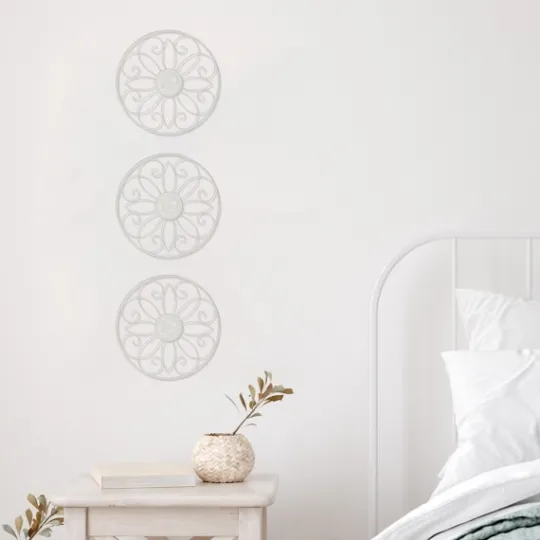 Kirkland's Home Metal Medallion Wall Plaques, Set Of 3- Wall Plaques