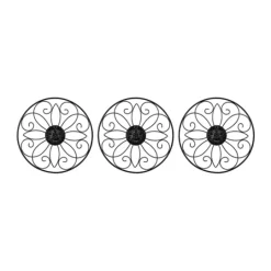 Kirkland's Home Metal Medallion Wall Plaques, Set Of 3- Wall Plaques