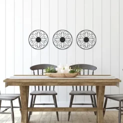 Kirkland's Home Metal Medallion Wall Plaques, Set Of 3- Wall Plaques