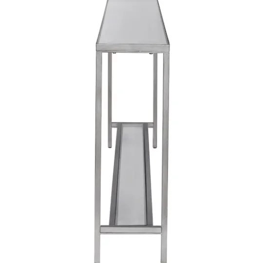 Kirkland's Home Metal Mirrored Top Slim Console Table- Console Tables