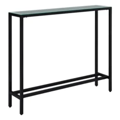 Kirkland's Home Metal Mirrored Top Slim Console Table- Console Tables