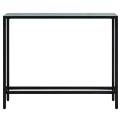 Kirkland's Home Metal Mirrored Top Slim Console Table- Console Tables