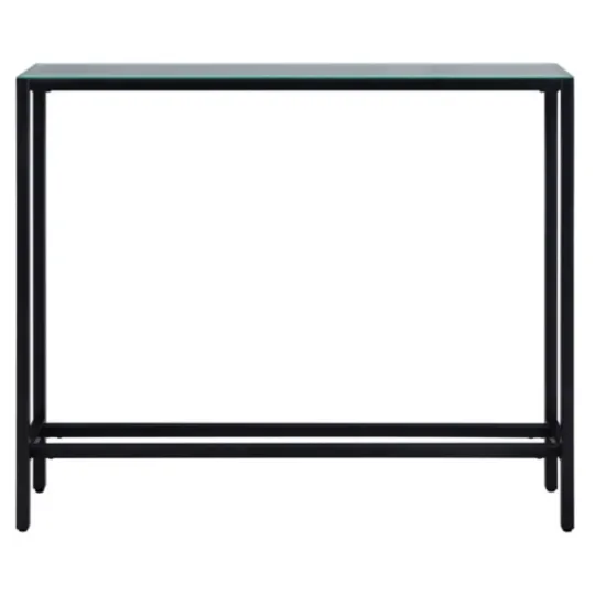 Kirkland's Home Metal Mirrored Top Slim Console Table- Console Tables