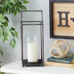 Kirkland's Home Metal Modern Lantern- Lanterns