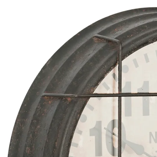 Kirkland's Home Metal New York Subway Wall Clock- Clocks