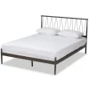 Kirkland's Home Metal Open Headboard Full Platform Bed- Beds & Headboards