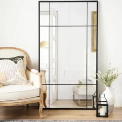Kirkland's Home Metal Paned Camden Leaner Mirror- Full Length & Floor Mirrors