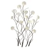 Kirkland's Home Metal Peony Shell Wall Plaque- Wall Plaques
