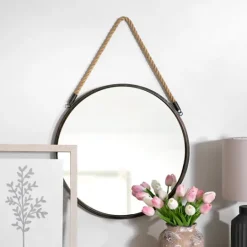 Kirkland's Home Metal Rope Wall Mirror- Decorative Mirrors